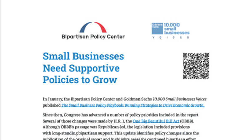 Small Businesses Need Supportive Policies to Grow Card Image