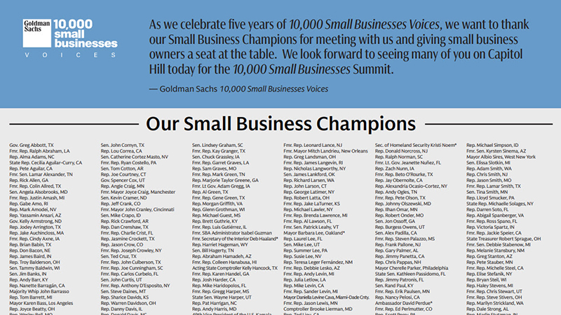 Our Small Business Champions Card Image