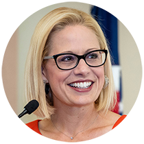 U.S. Senator Kyrsten Sinema Card Image