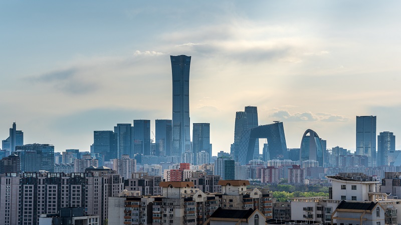Skyline of Beijing's central business district