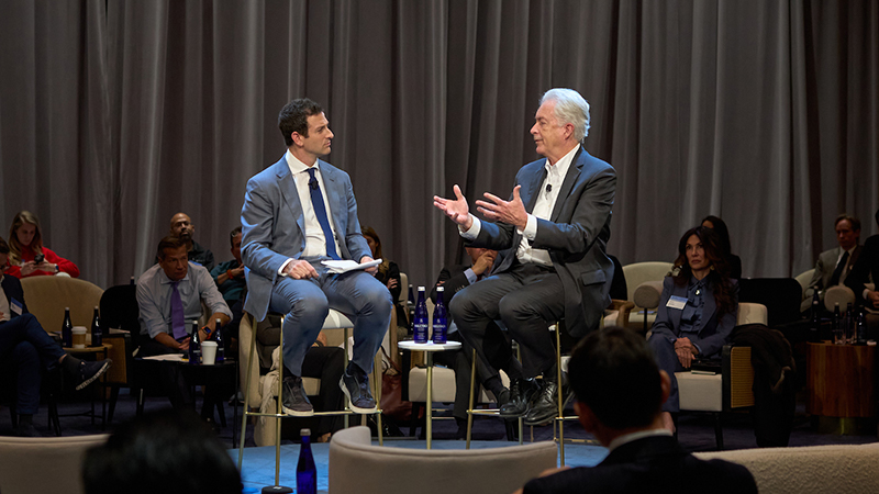 Jared Cohen and CIA Director William Burns