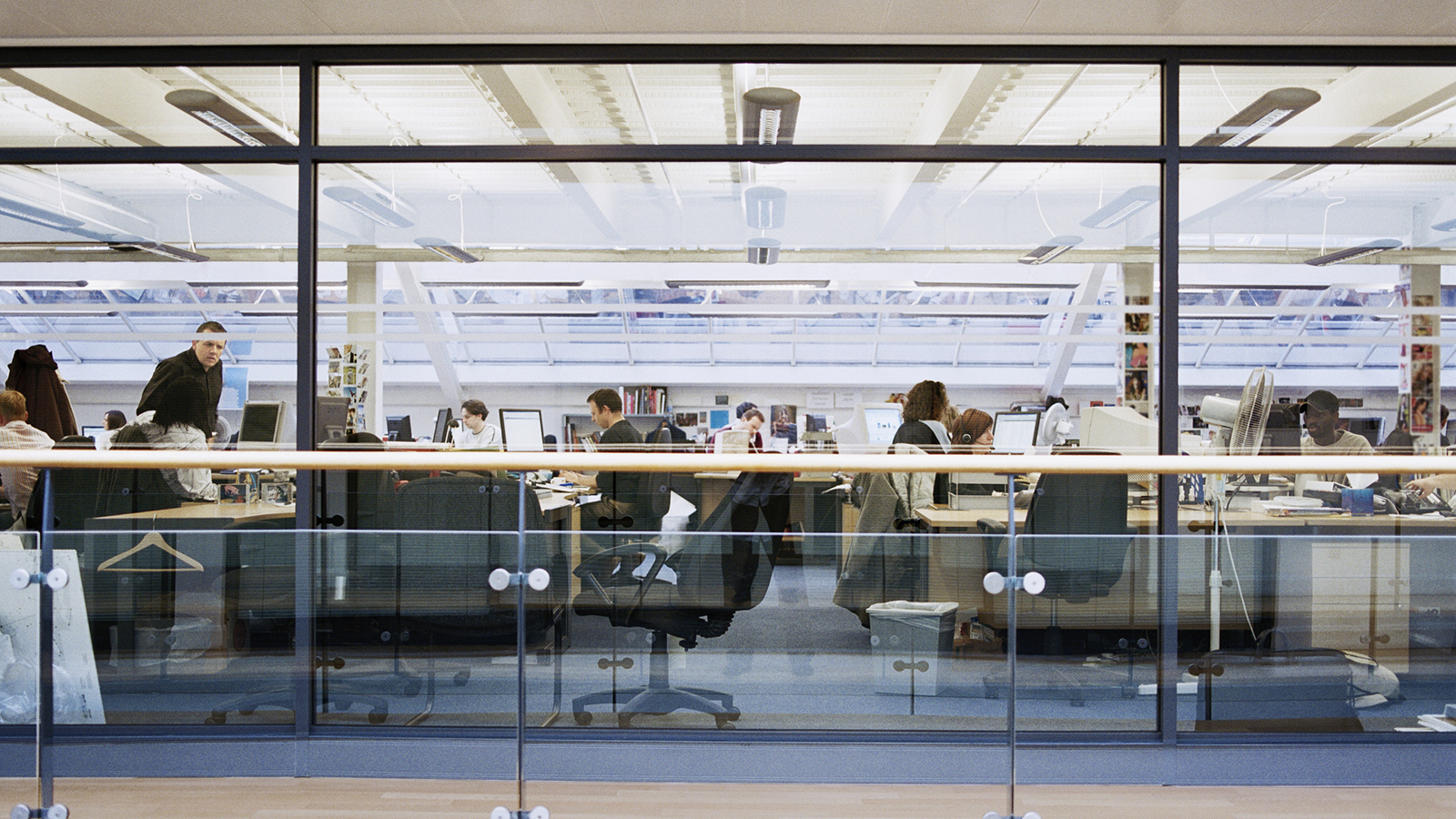 Photo of white-collar office workers