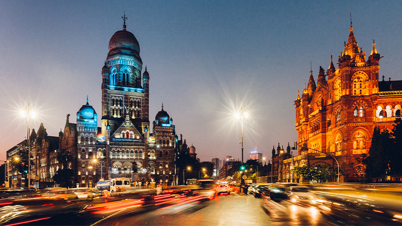 Mumbai at night