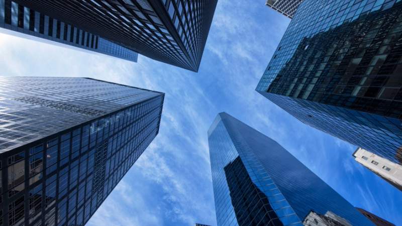 Photo of skyscrapers in Lower Manhattan