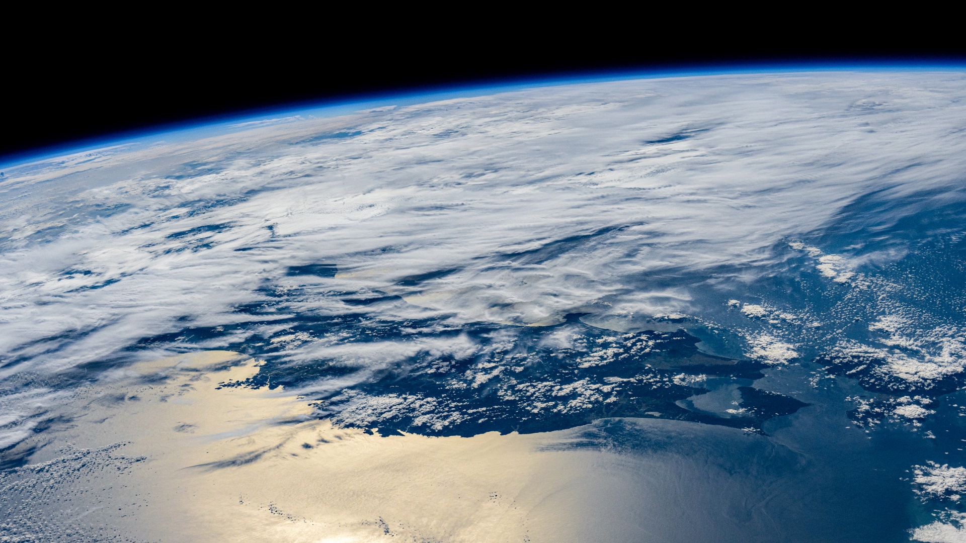 Satellite image of earth
