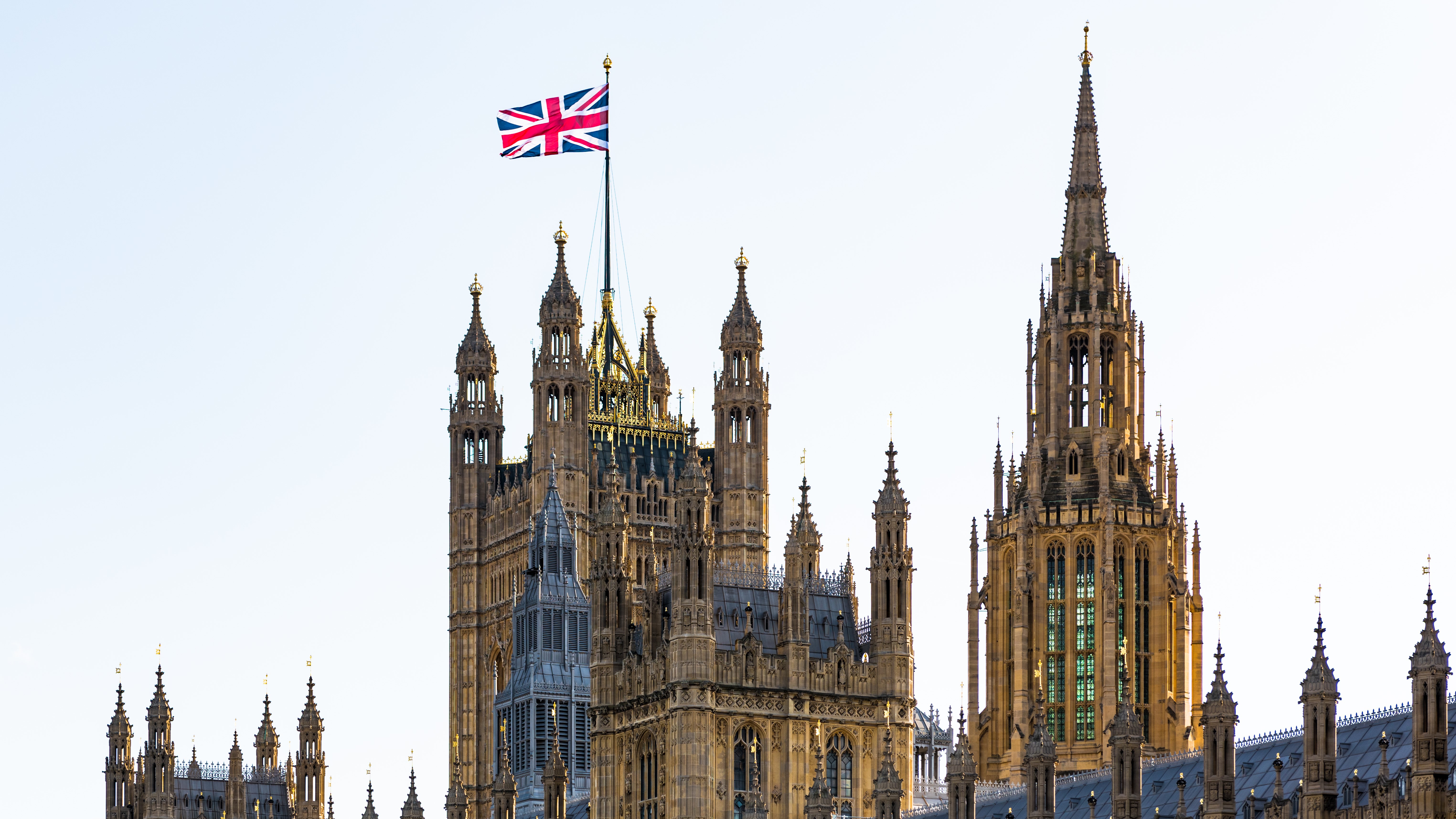 Photo of the Palace of Westminster in London