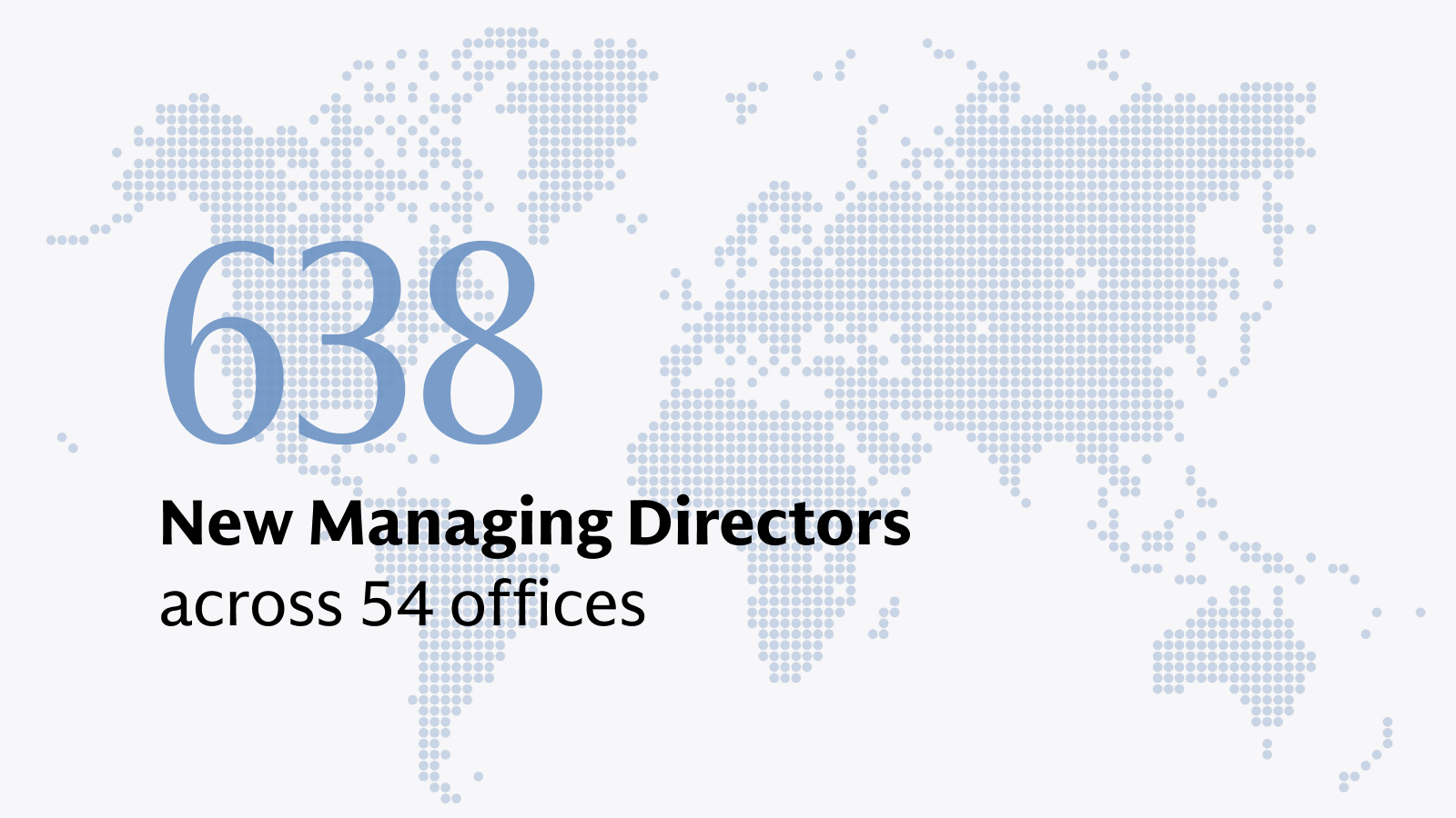 The Goldman Sachs 2025 Managing Director Class Card Image